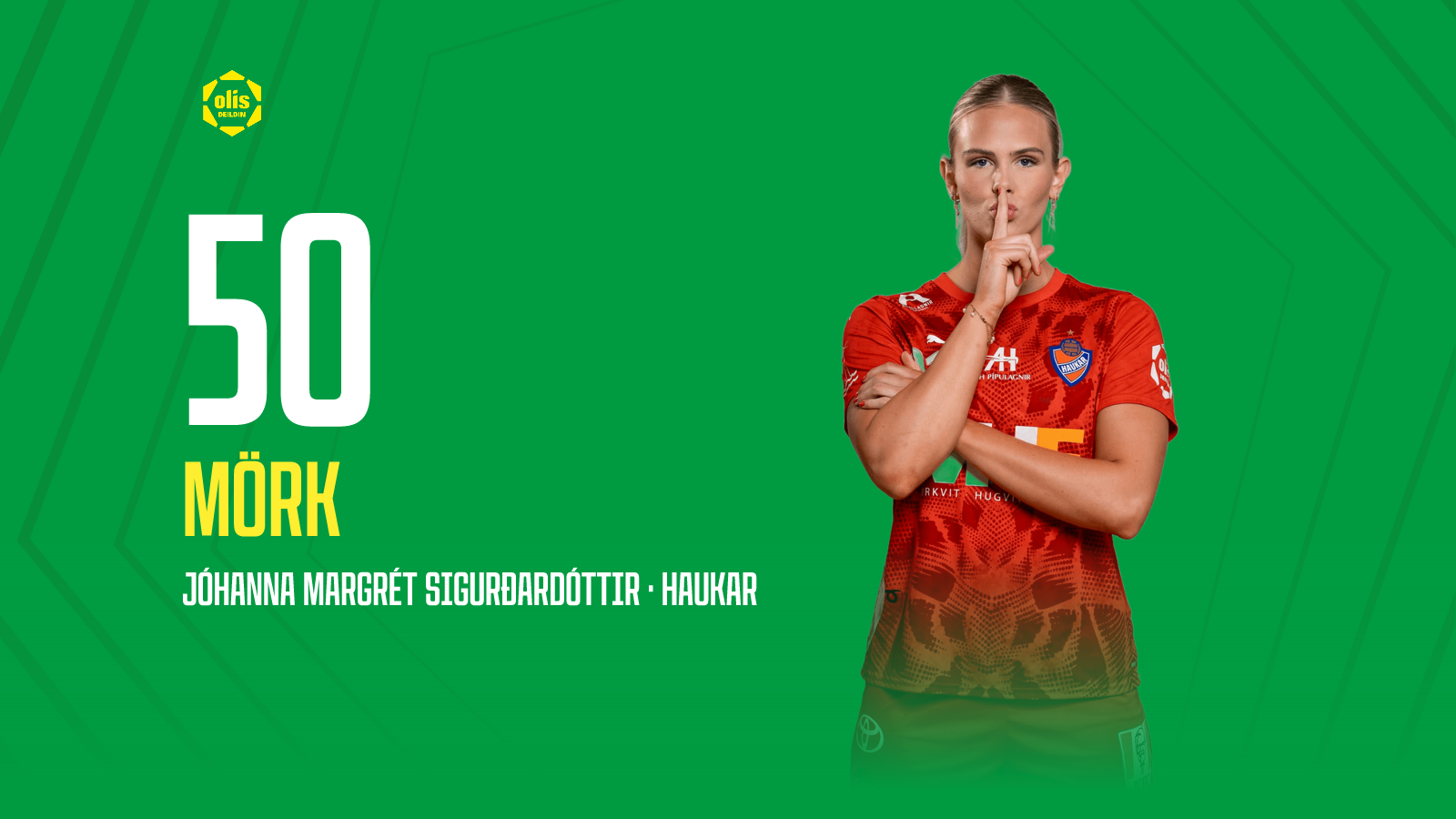 50 mörk Jóhanna Margrét Sigurðardóttir
