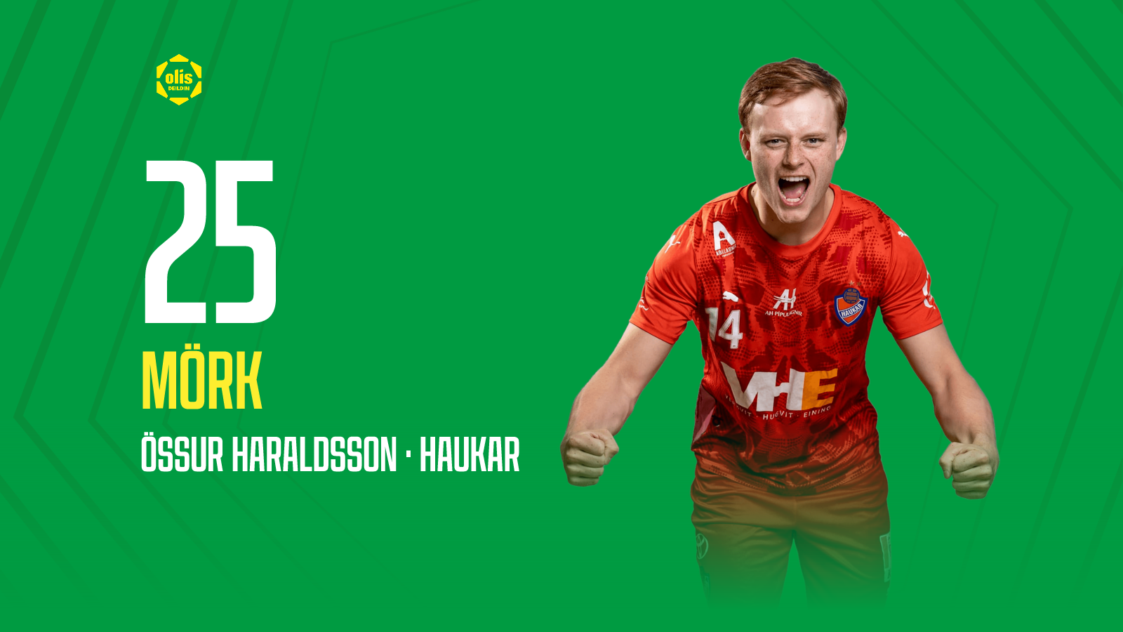25 mörk Össur Haraldsson